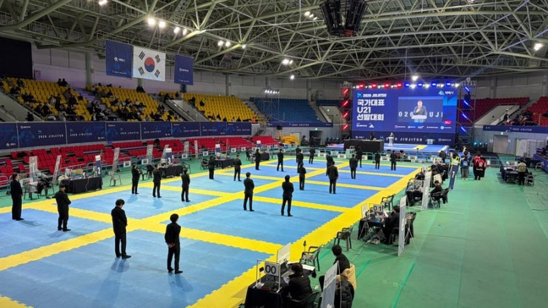 2026 주짓수 국가대표 선발전에서 이재웅이 성인 국가대표로 선발됐습니다
