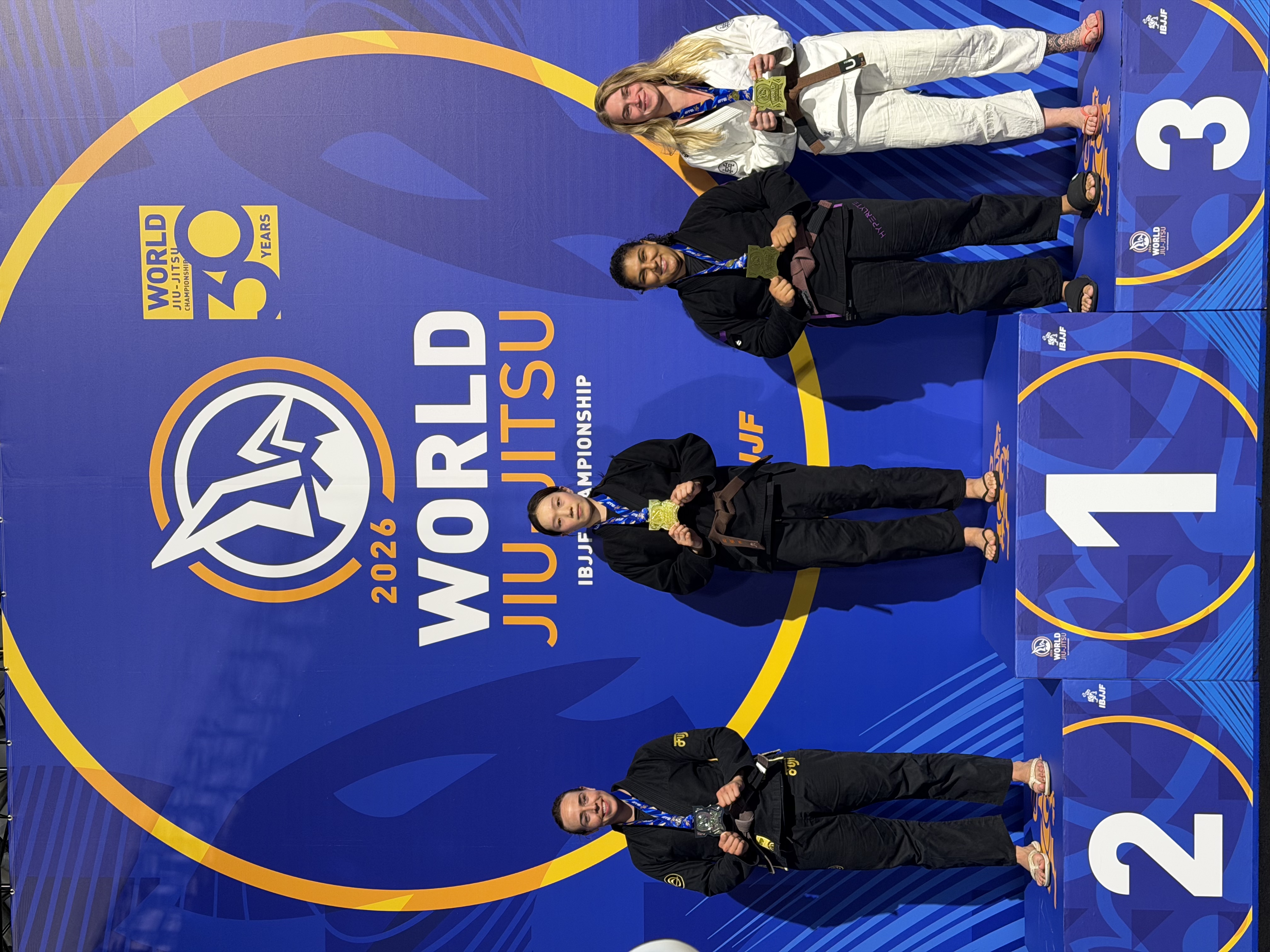 2026 World Jiu-Jitsu Championship 시상대